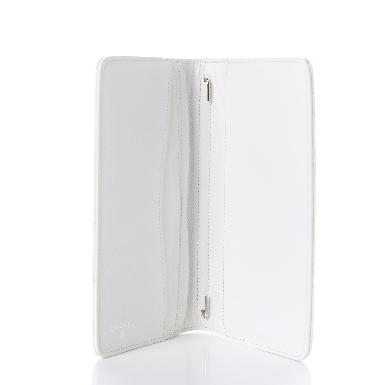 Chanel Caviar Quilted Medium Agenda Cover White 4 of 11