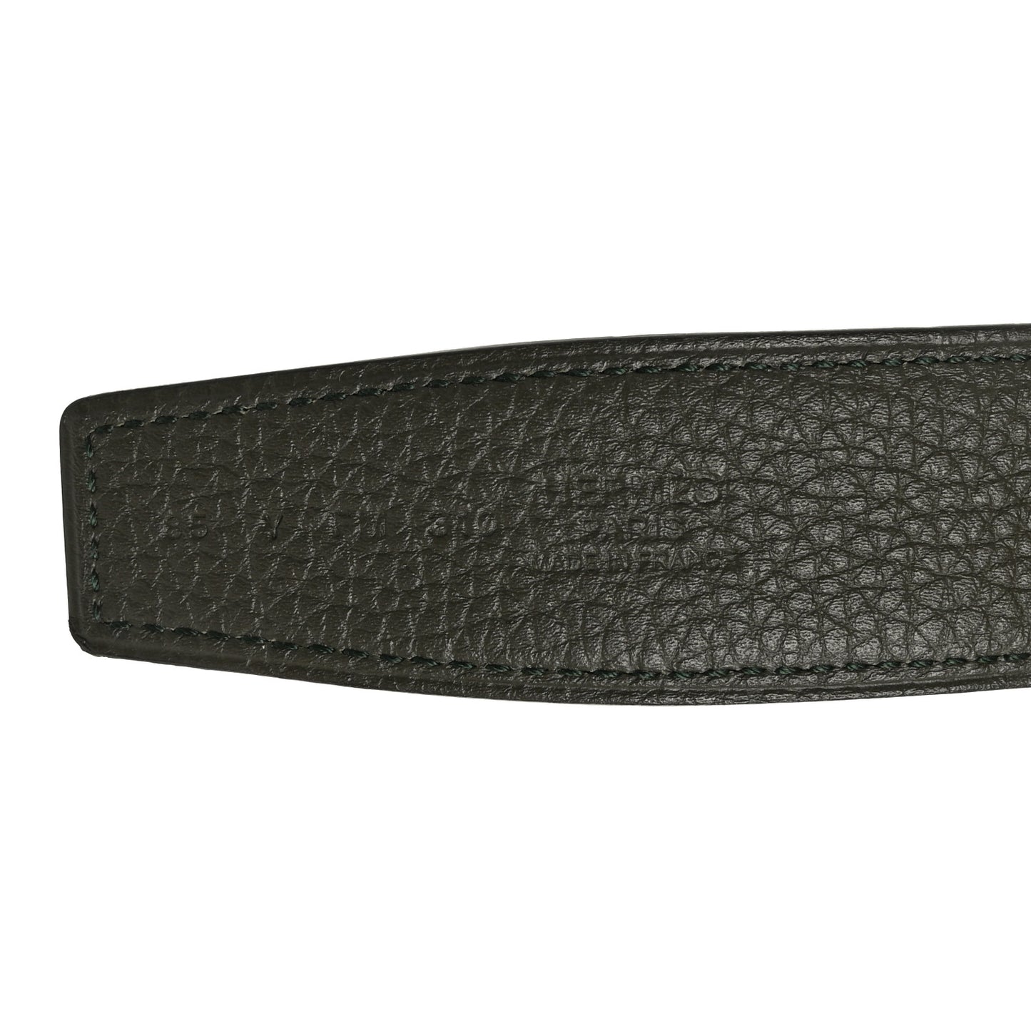 Chamonix Togo 32mm H Belt  85 34 Plomb Vert De Gris