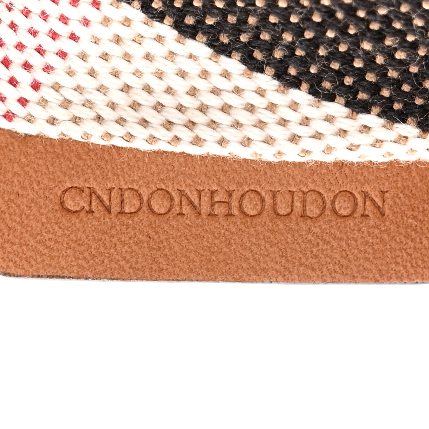 Grainy Calfskin House Check Small Maidstone Saddle Brown