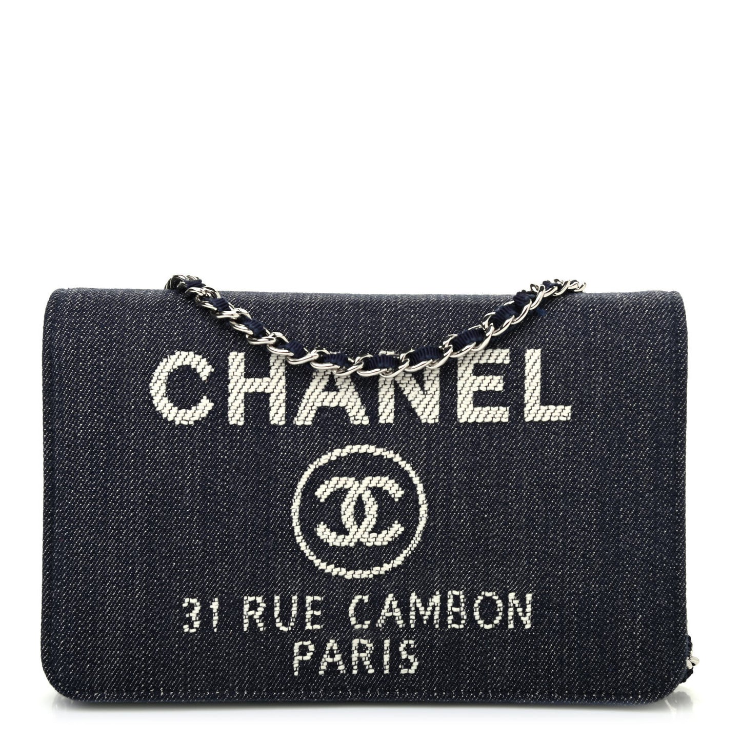 Canvas Deauville Wallet On Chain WOC Dark Blue