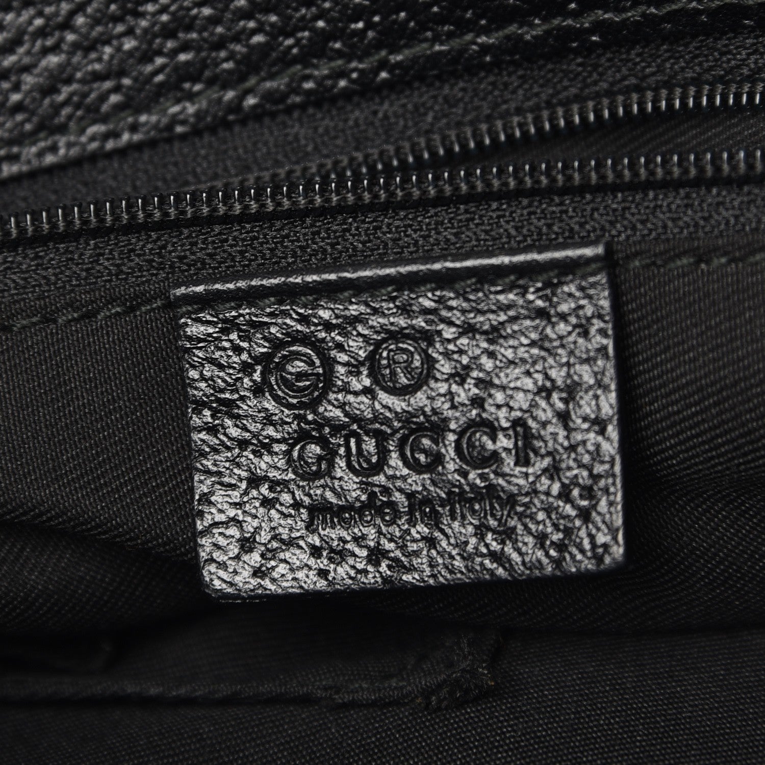 Gucci Monogram Eclipse Messenger Bag Black 6 of 7