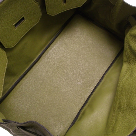 Hermes Taurillon Clemence JPG Birkin 42 Chartreuse 9 of 13