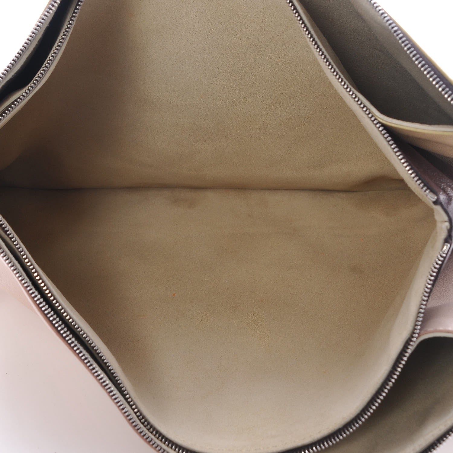 Celine Lambskin Soft Trio Zipped Bag Vanilla 6 of 11