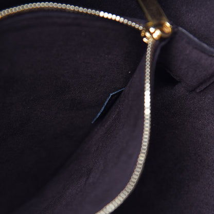 Louis Vuitton Calfskin Monogram Kimono Tote Black 7 of 13