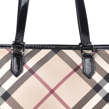 Burberry Supernova Check Regent Tote Black 15 of 17