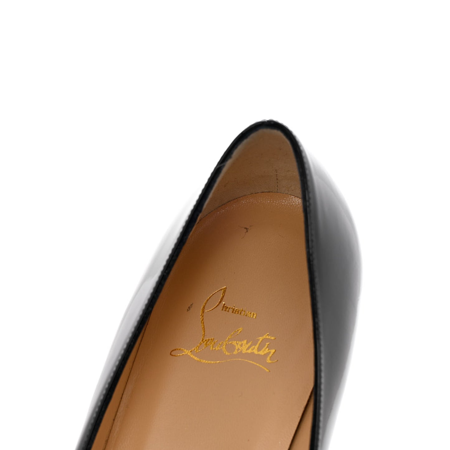 Patent Specchio Toe Geo Pump Flat 39.5 Black Bronze