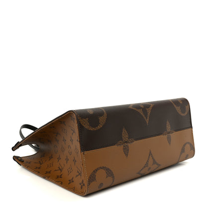 Louis Vuitton Reverse Monogram Giant Onthego MM 3 of 9