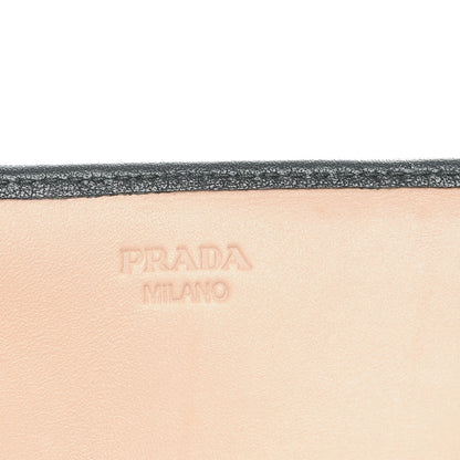 Prada Royal Calf Continental Flap Wallet Nero Black 6 of 8