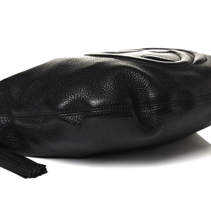 Gucci Pebbled Calfskin Medium Soho Hobo Black 17 of 27