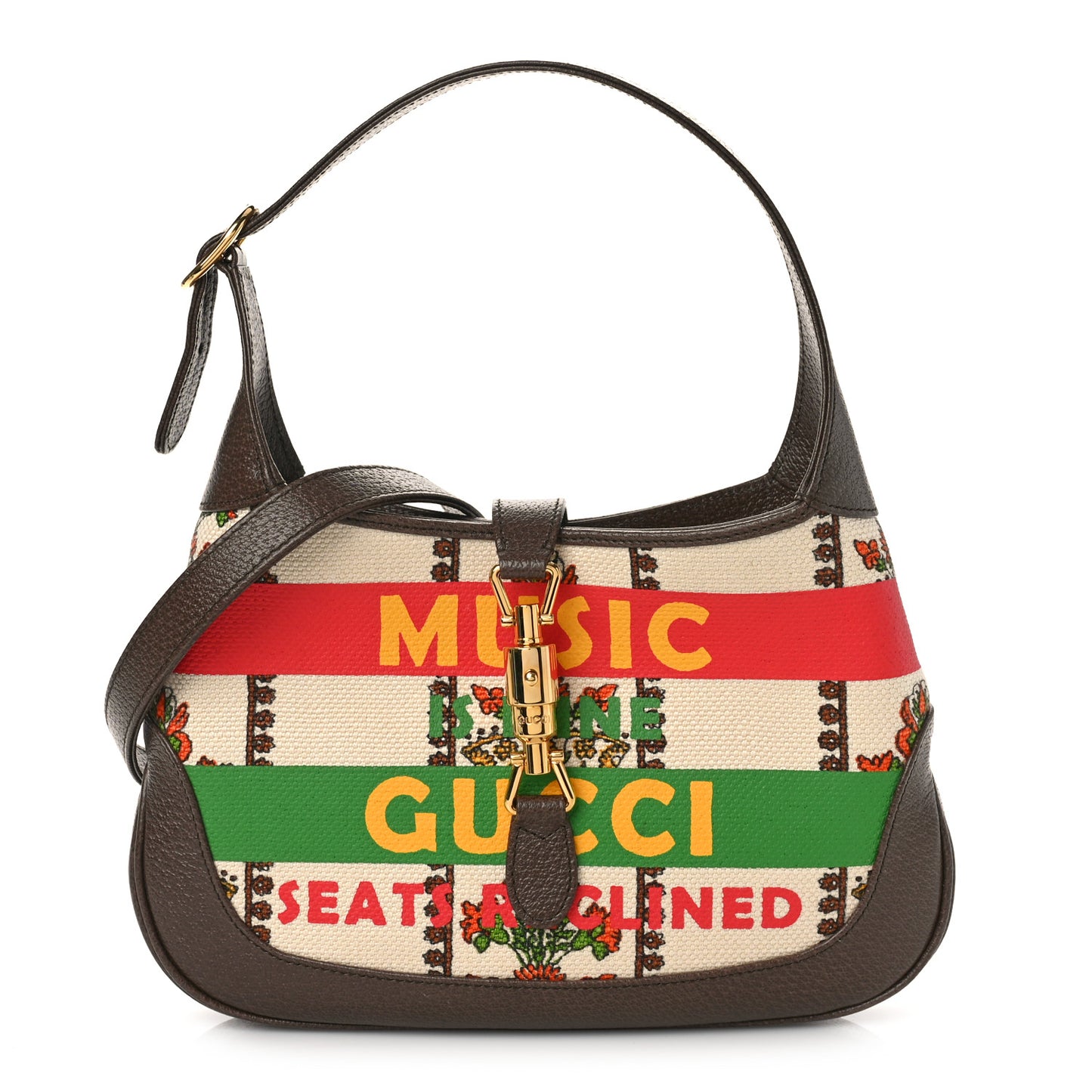 Canvas Calfskin 100 Centennial Music Small Jackie 1961 Hobo Multicolor