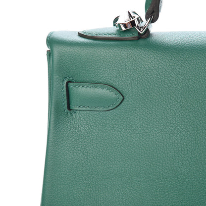 Hermes Evercolor Kelly Retourne 32 Vert Vertigo 22 of 36