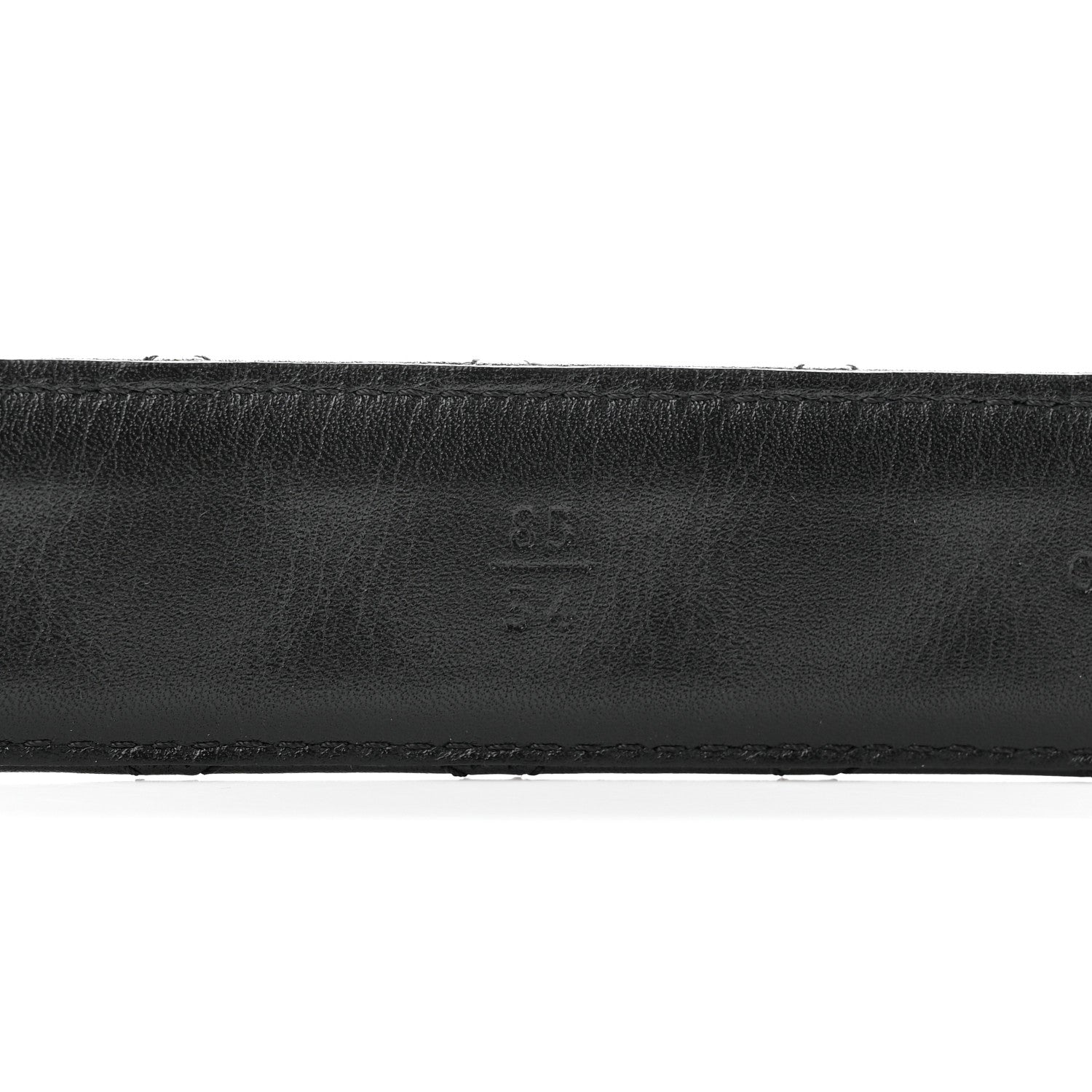 Chanel Calfskin Quilted CC Chain Belt 85 34 Black 4 of 7