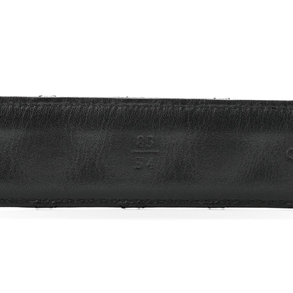 Chanel Calfskin Quilted CC Chain Belt 85 34 Black 4 of 7