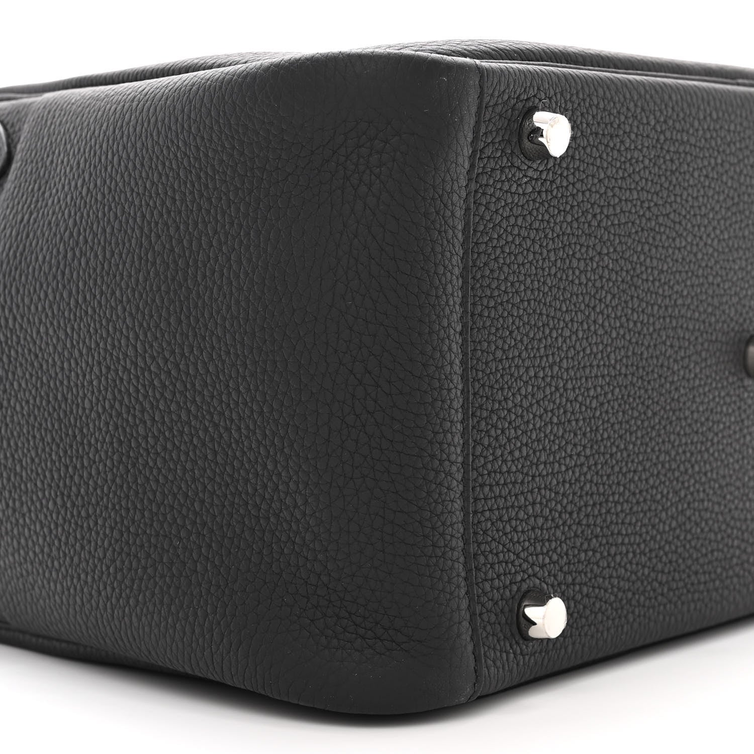 Hermes Taurillon Clemence Lindy 30 Black 9 of 10