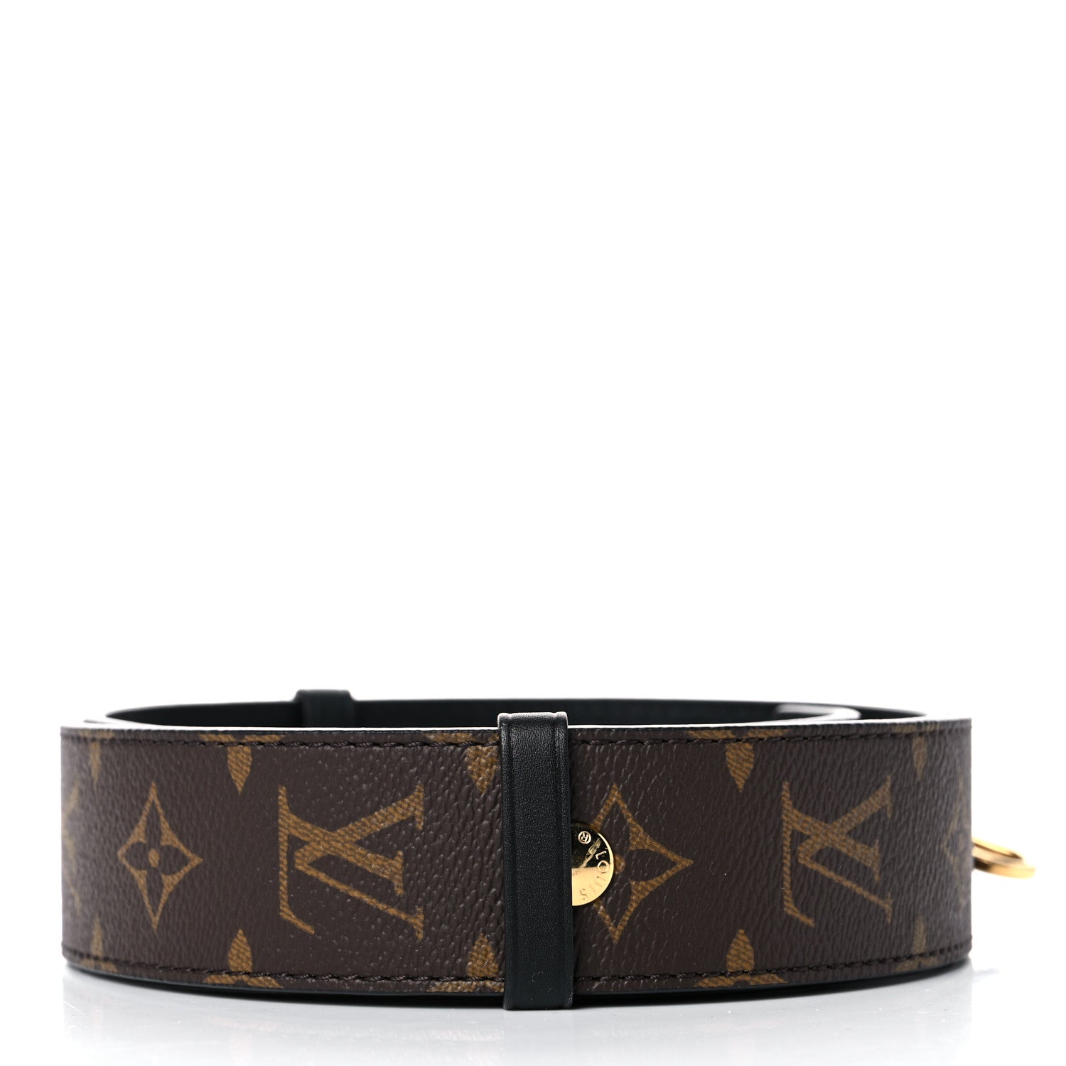Louis Vuitton Monogram Adjustable Bandouliere Shoulder Strap Black 2 of 4