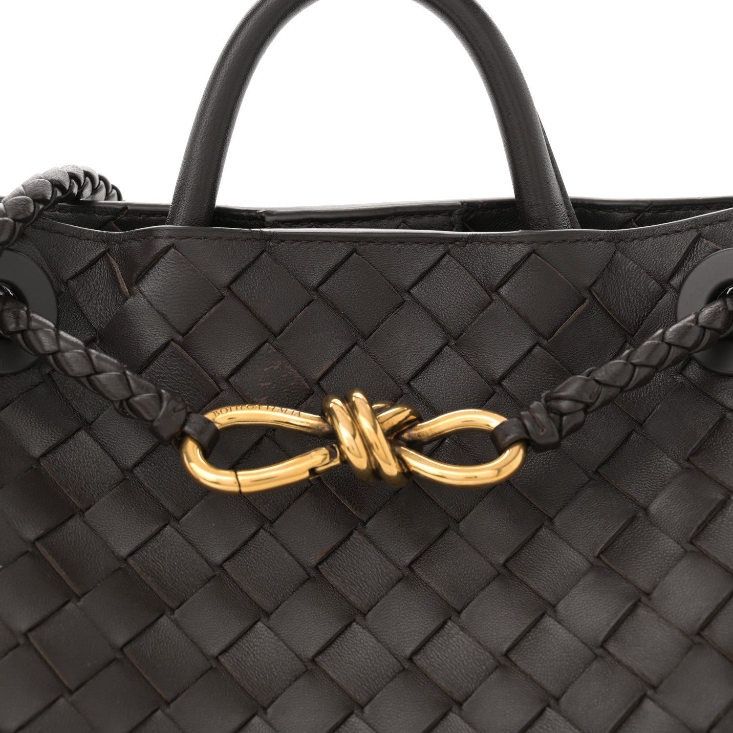 Bottega Veneta Nappa Intrecciato Small Andiamo Shoulder Bag Fondant 7 of 11