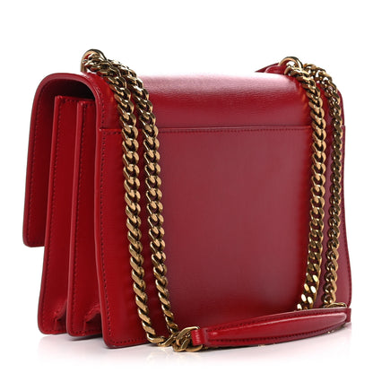 Saint Laurent Calfskin Medium Monogram Sunset Rouge Eros 3 of 13