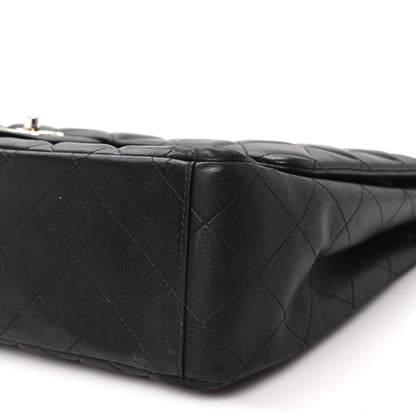 Chanel Lambskin Quilted Maxi Single Flap Black 10 of 10