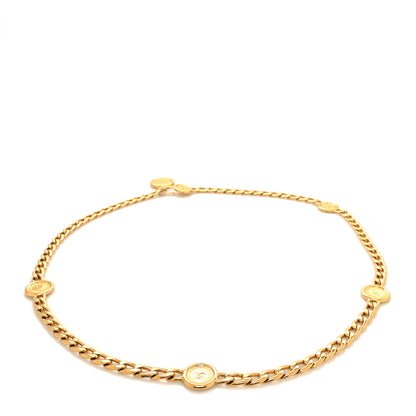 Chanel CC Medallion Chain Belt Gold 2 of 4