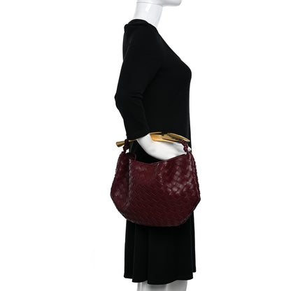 Bottega Veneta Nappa Intrecciato Sardine Bag Barolo 2 of 11
