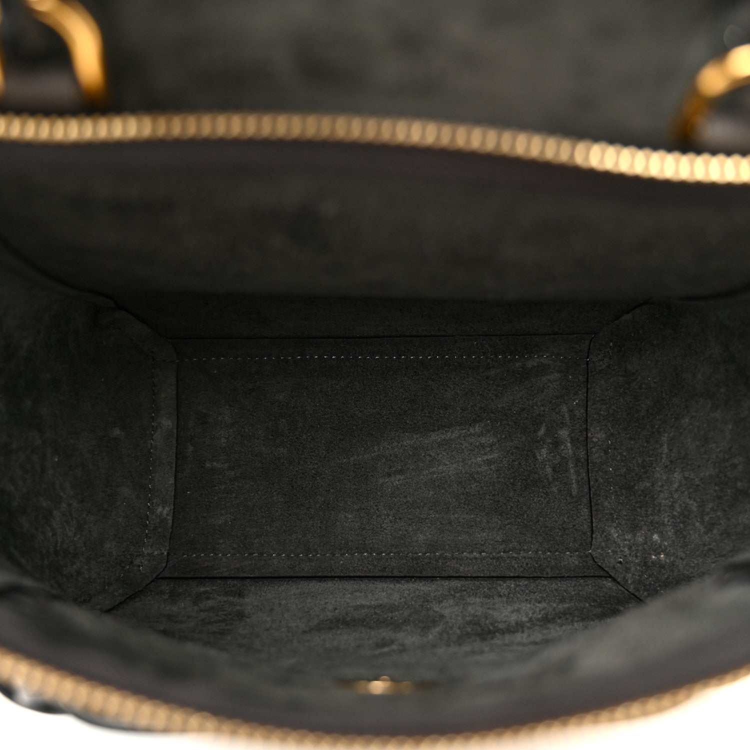 Celine Grained Calfskin Nano Belt Bag Grey 9 of 25