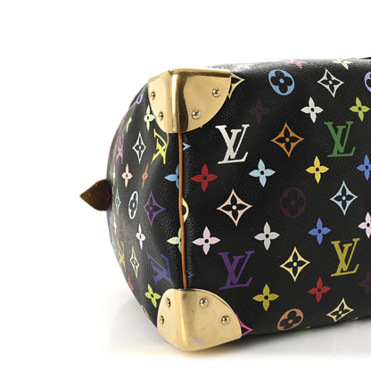 Louis Vuitton Monogram Multicolor Speedy 30 Black 8 of 9