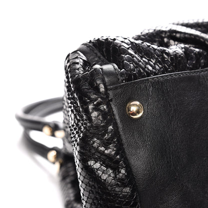 Gucci Python Large D Ring Hobo Black 12 of 12