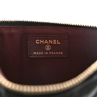 Chanel Caviar Quilted Classic iPhone Pouch Black 6 of 8
