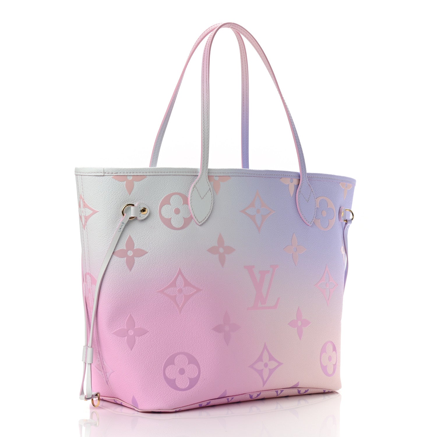 Louis Vuitton Monogram Giant Spring In The City Neverfull MM Sunrise Pastel 3 of 9
