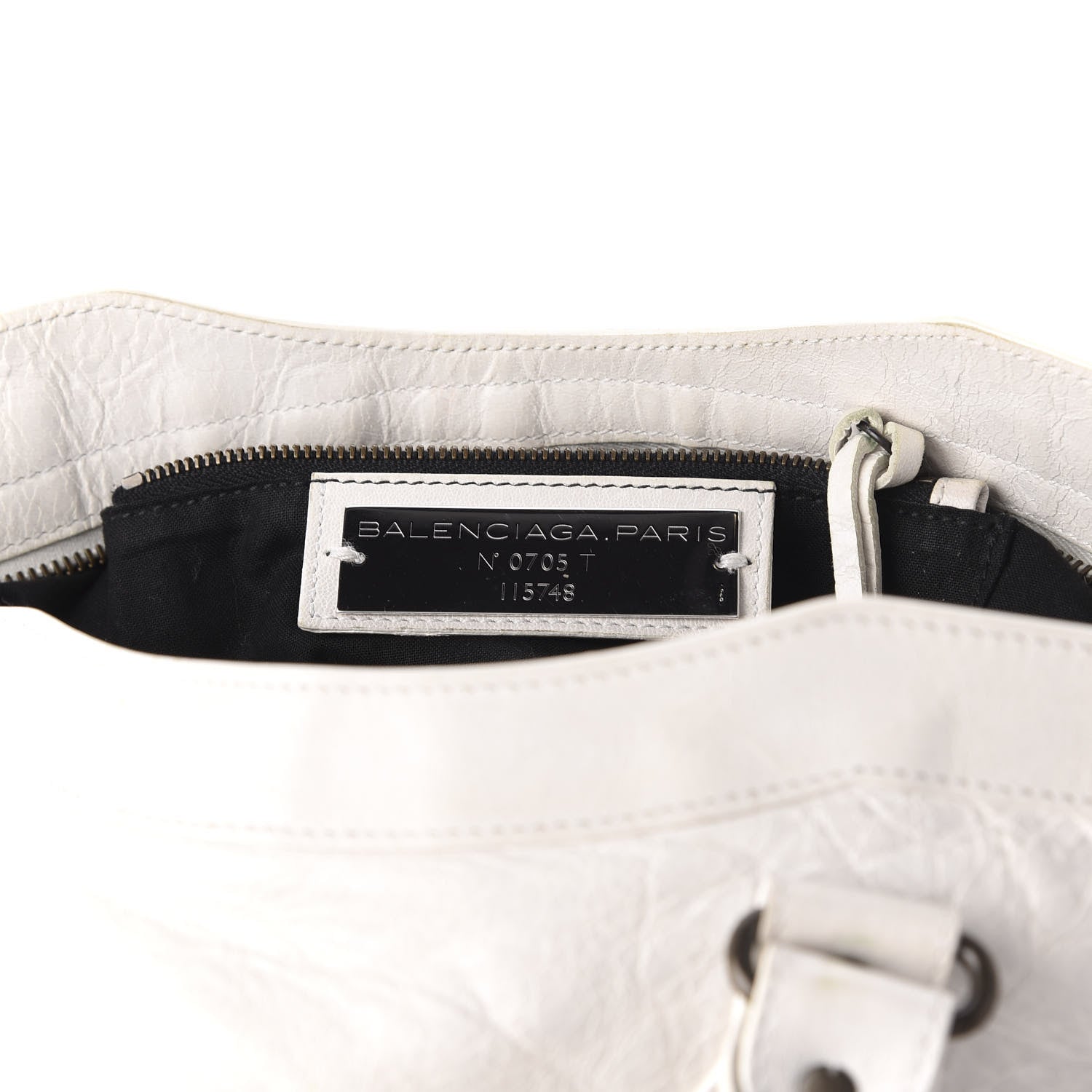 Balenciaga Agneau Classic Hardware City White 9 of 14