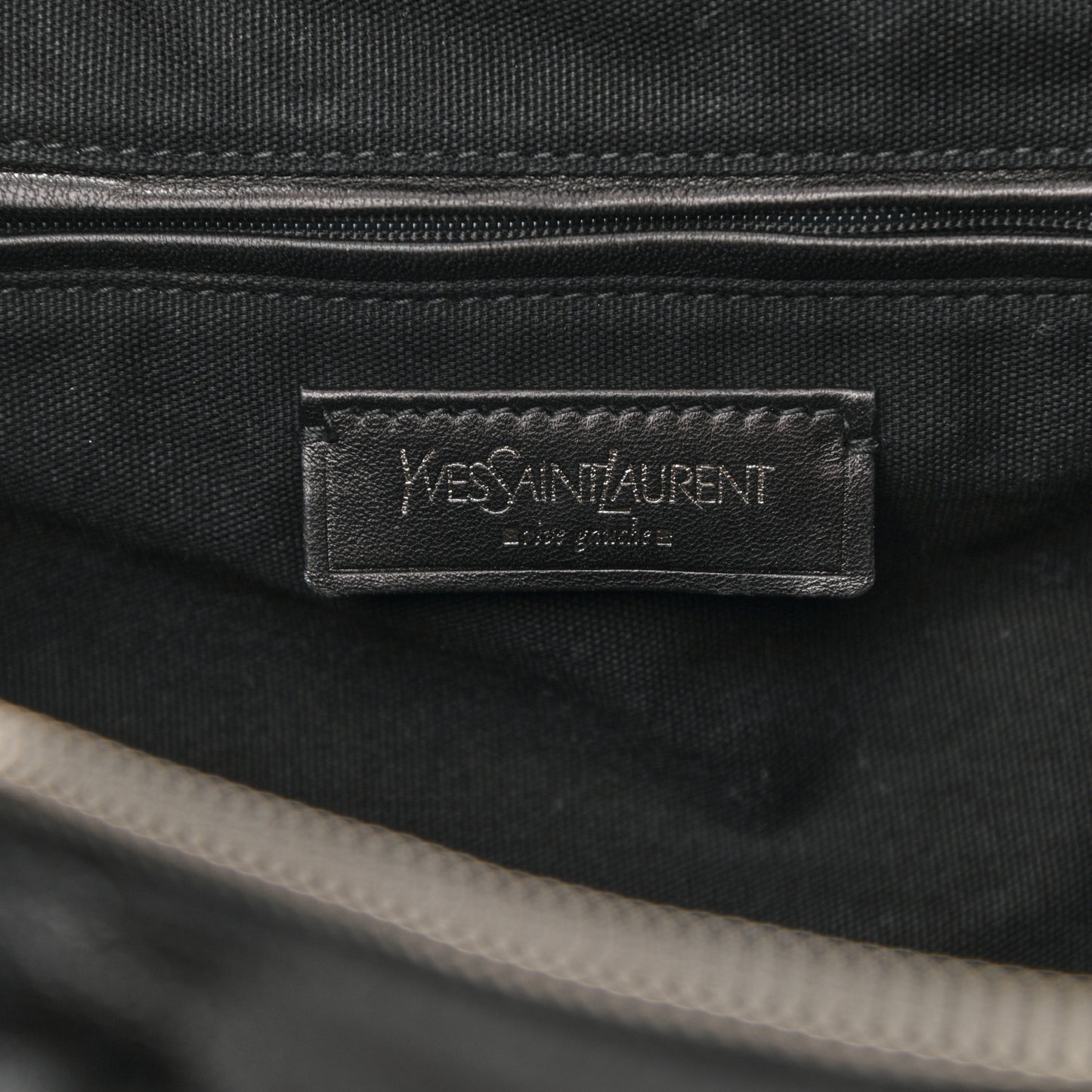 Calfskin Studded Easy Sac Black