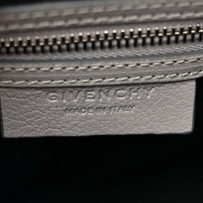 Givenchy Sugar Goatskin Mini Antigona Pearl Grey 6 of 12