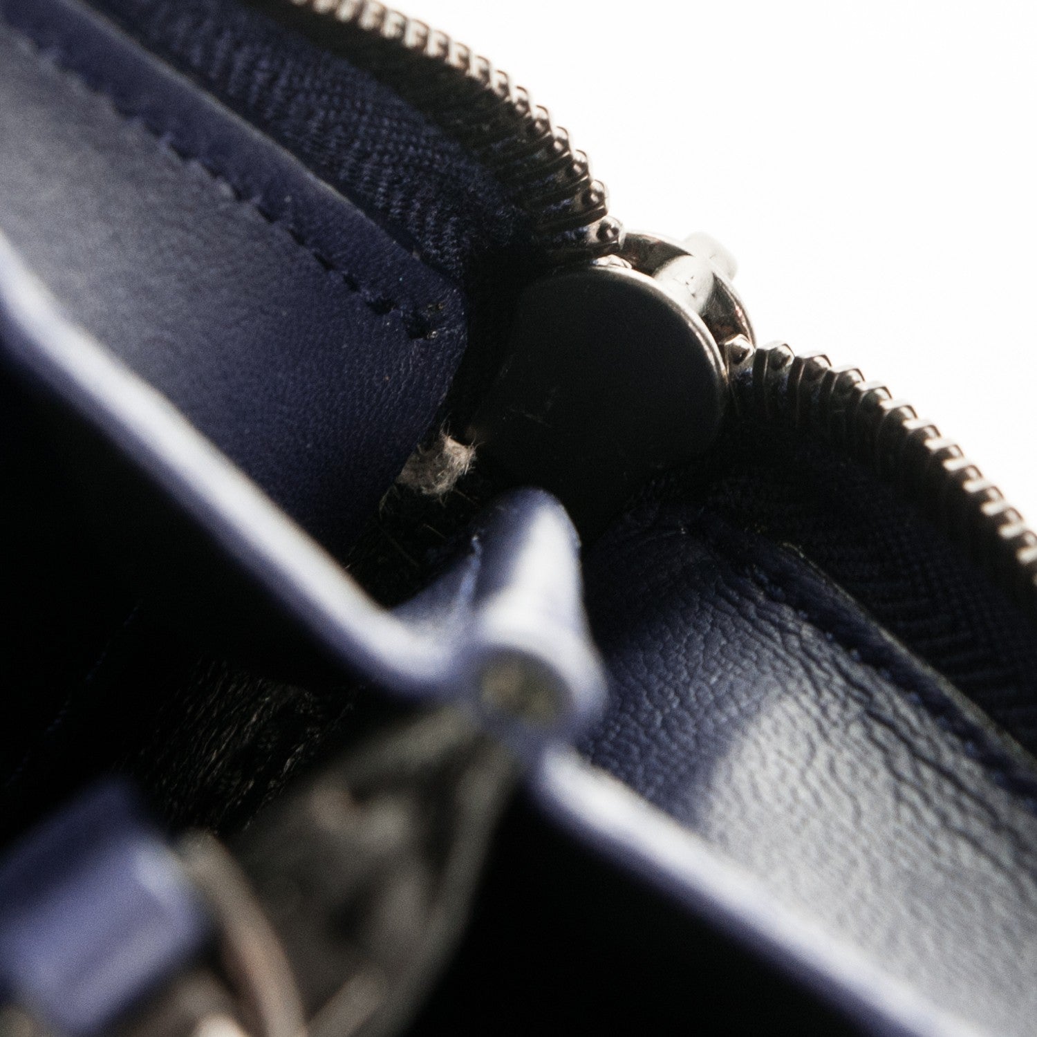 Bottega Veneta Nappa Intrecciato Zip Around Wallet Pacific 9 of 11