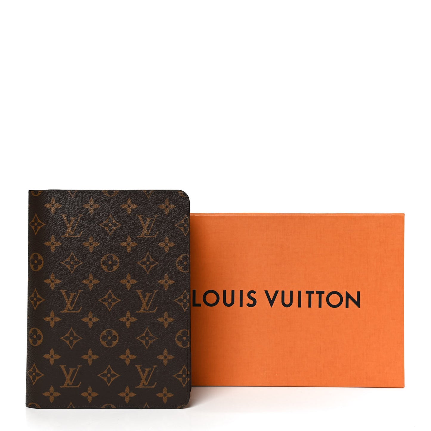 Monogram Desk Agenda Cover