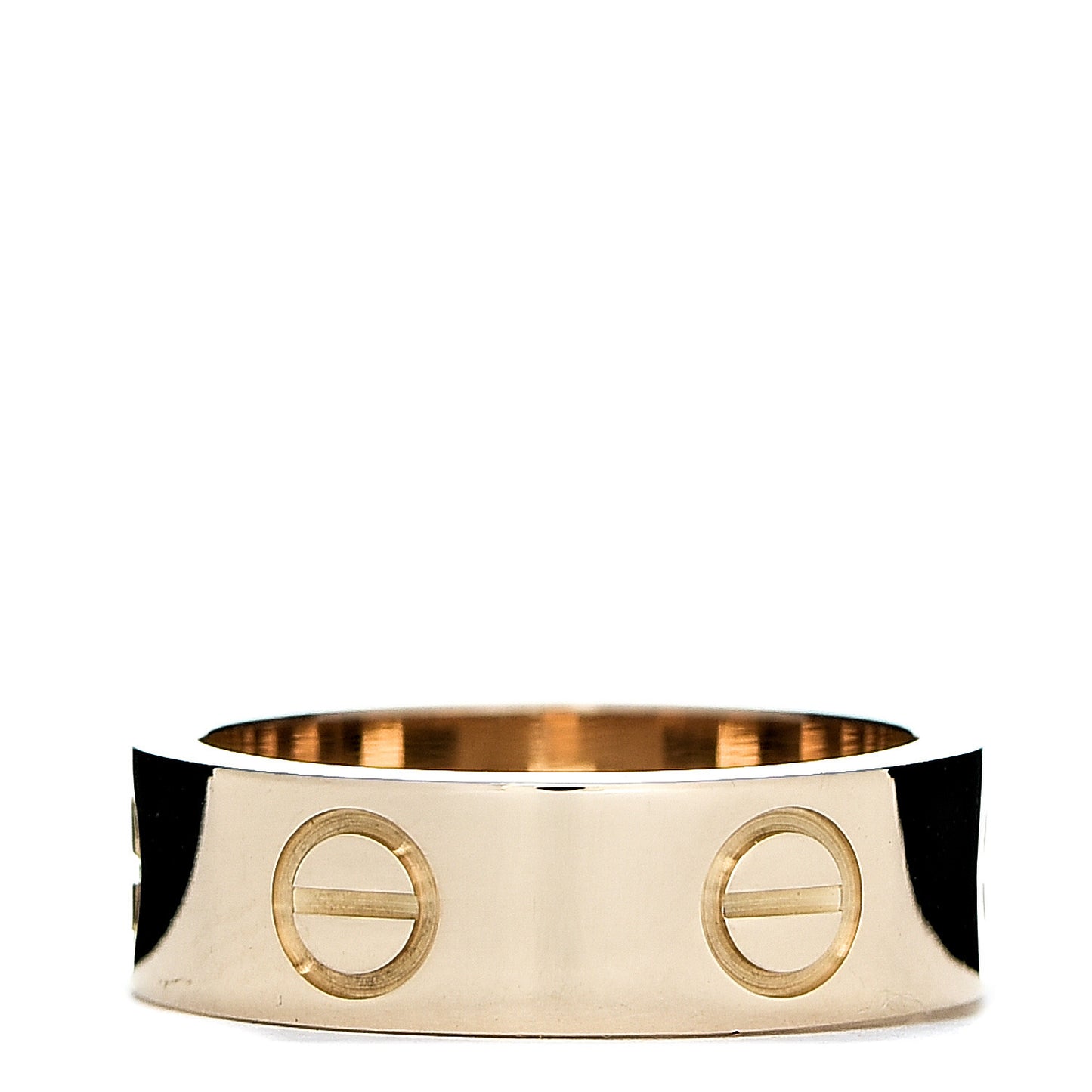 18K Yellow Gold 5.5mm LOVE Ring 48 4.5