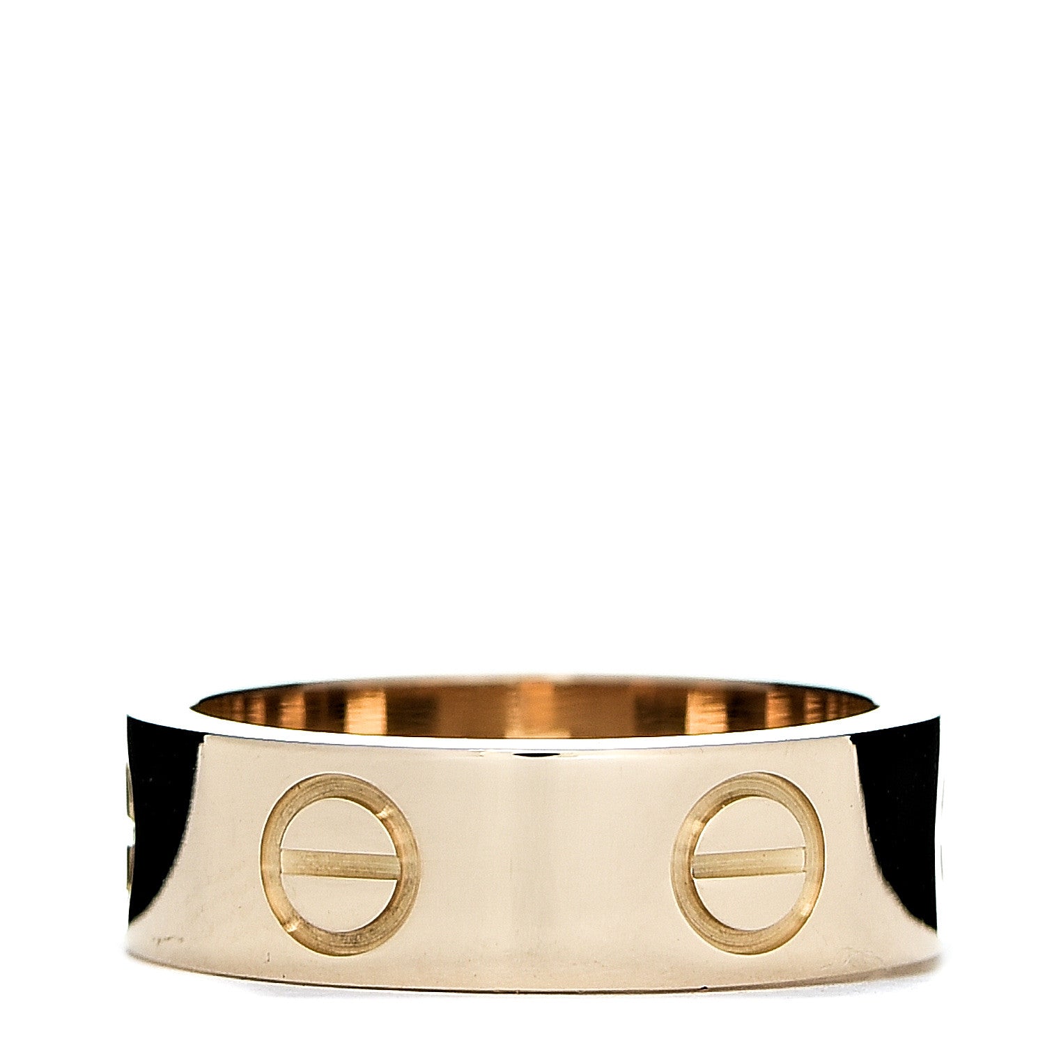 Cartier 18K Yellow Gold 5.5mm LOVE Ring 48 4.5 2 of 3