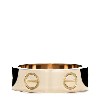 Cartier 18K Yellow Gold 5.5mm LOVE Ring 48 4.5 2 of 3