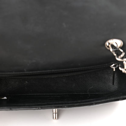 Chanel Patent Calfskin Quilted Mini Rectangular Flap Black 5 of 9