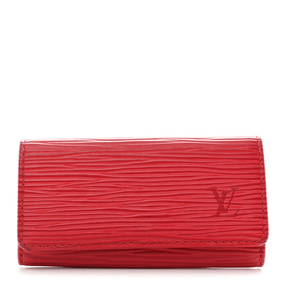 Louis Vuitton Epi Multicles 4 Key Holder Castillan Red 1 of 7