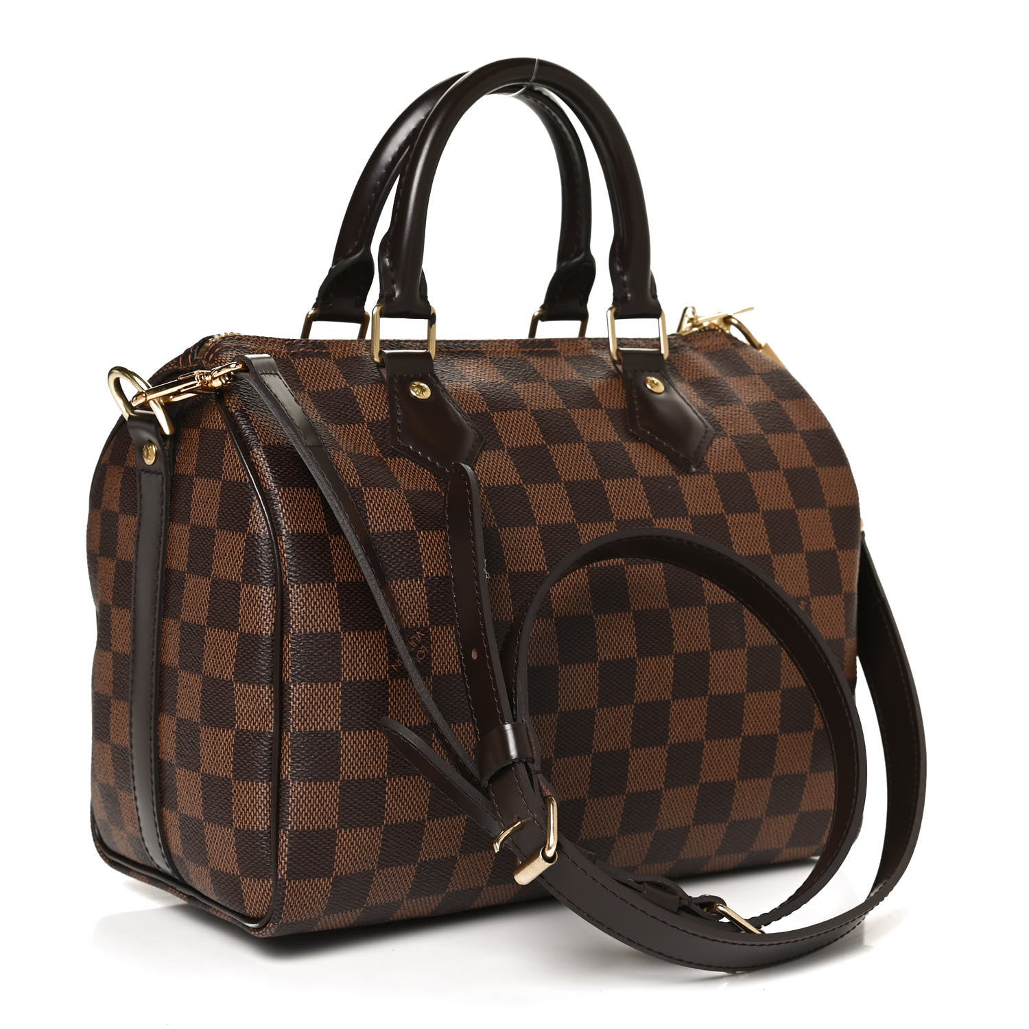 Louis Vuitton Damier Ebene Speedy Bandouliere 25 3 of 13