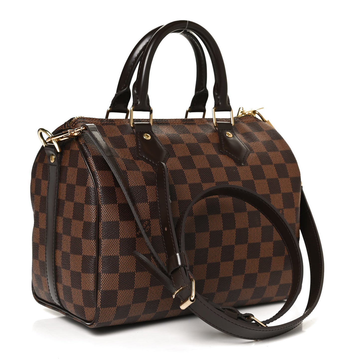 Damier Ebene Speedy Bandouliere 25
