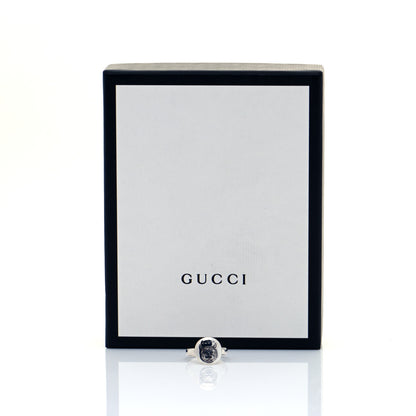 Gucci Sterling Silver Blind for Love Mystic Cat Ring 55 7.25 4 of 4