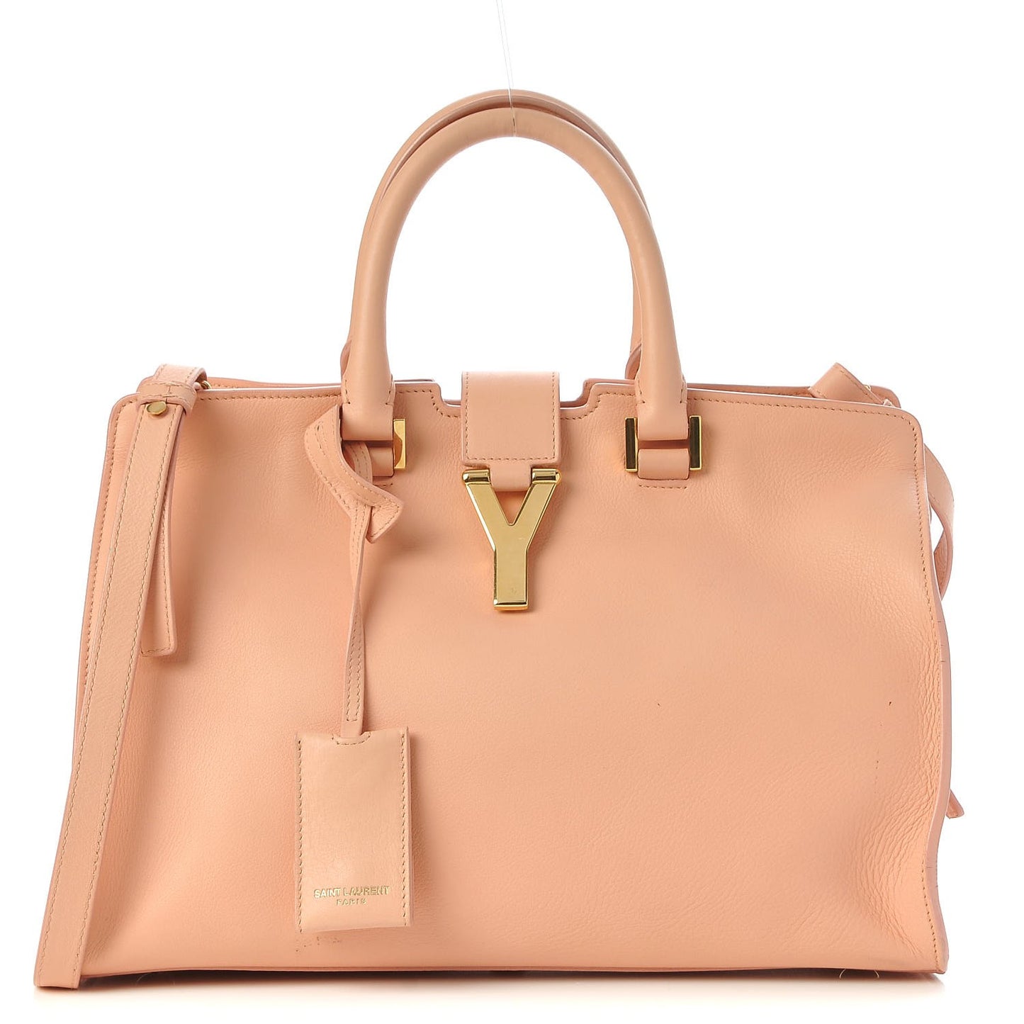 Calfskin Small Classic Y Cabas Blush