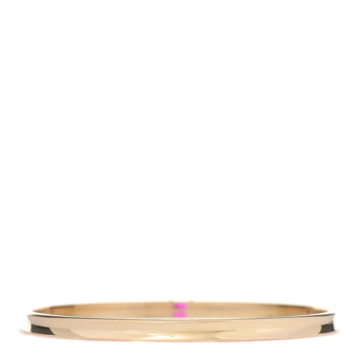 18K Yellow Gold Ruby Stacking Bracelet