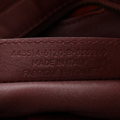 Balenciaga Veau Soyeux Perforated Blackout Hardware City Rouge Bordeaux 8 of 11