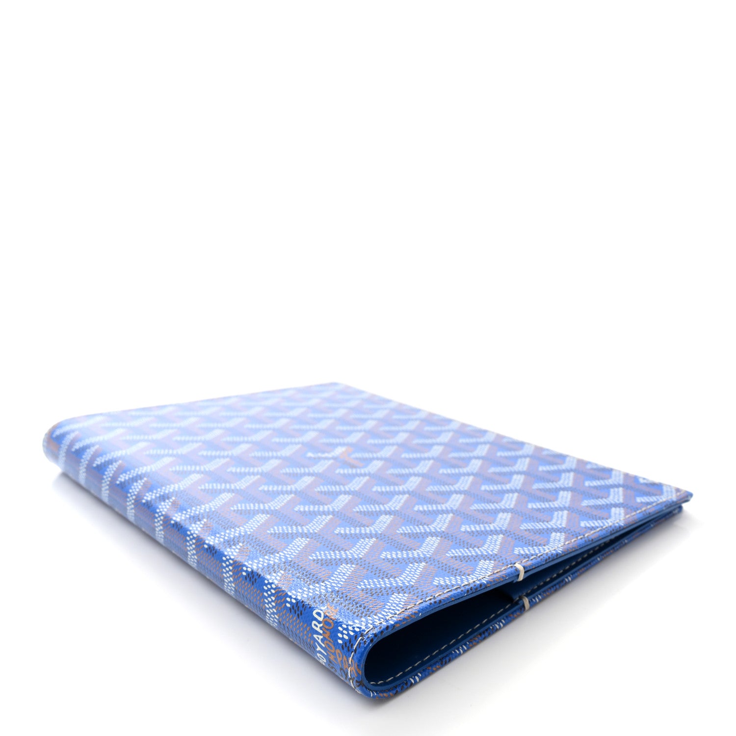Goyard Goyardine Castiglione Document Cover Sky Blue 4 of 7