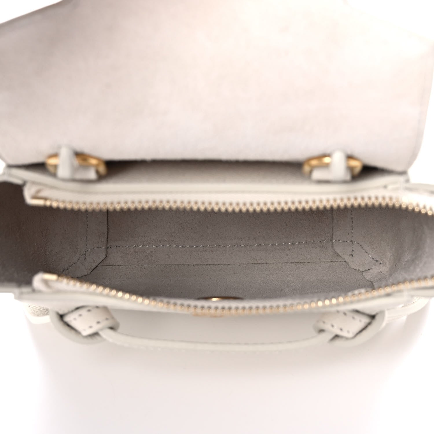 Celine Grained Calfskin Pico Belt Bag Rice 5 of 11