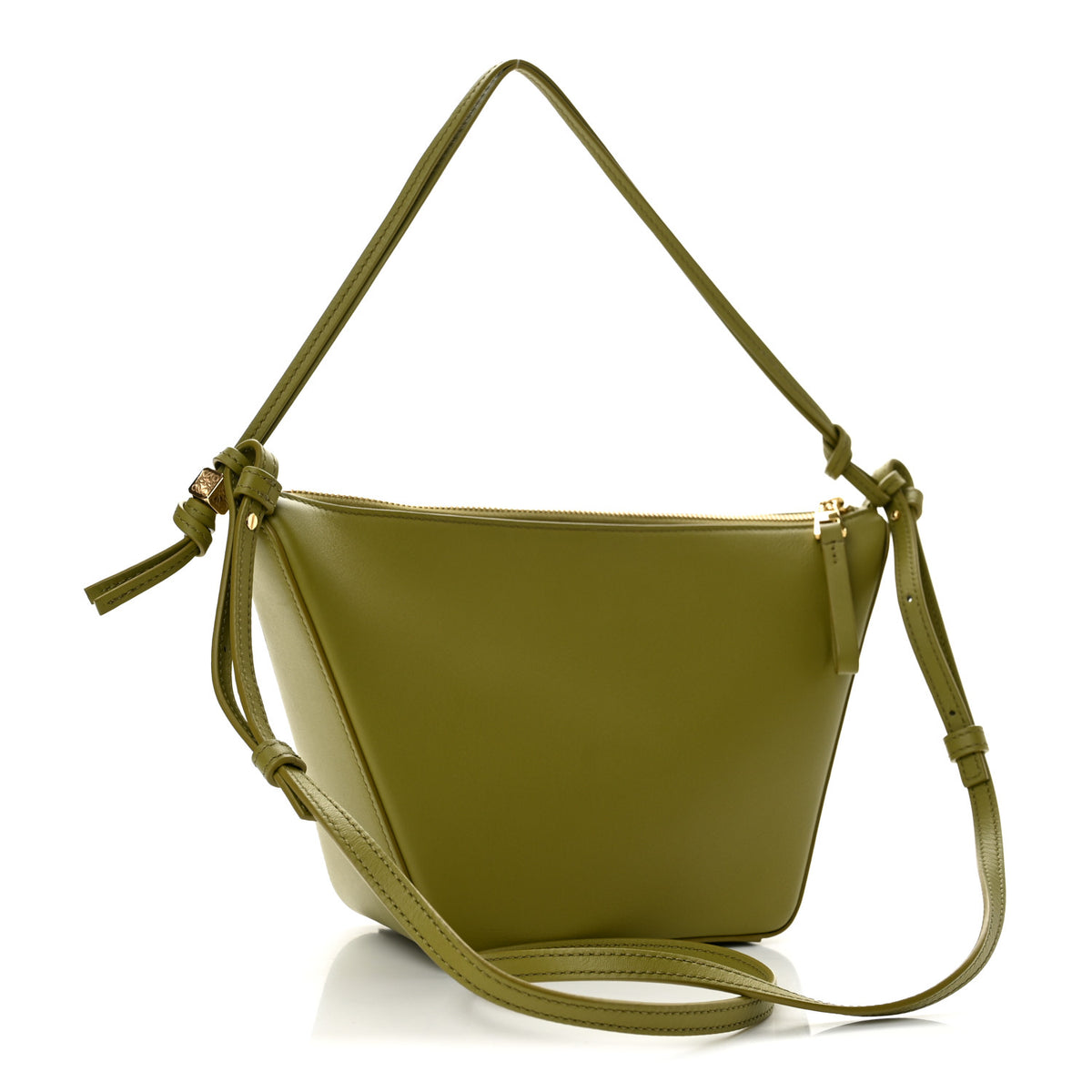 Loewe Calfskin Mini Hammock Hobo Light Moss 3 of 11