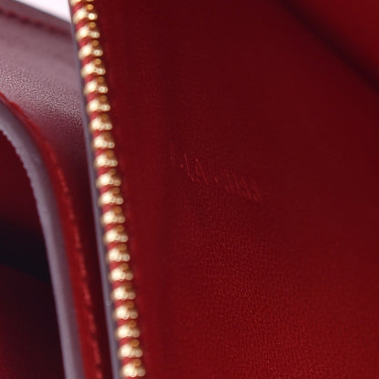 Celine Box Calfskin Medium Classic Box Flap Bag Red 7 of 8