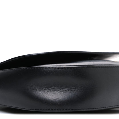 Mansur Gavriel Calfskin Flap Crossbody Bag Black 8 of 10